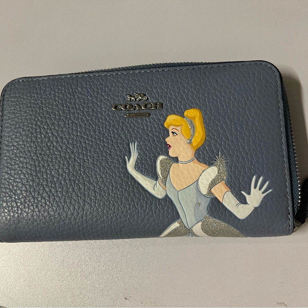 Coach Blue Cinderella Wallet